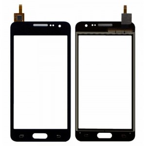 Touch Screen Digitizer For Samsung Galaxy A3 Black By - Maxbhi Com