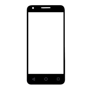 Touch Screen Digitizer For Alcatel Pixi 3 4 White By - Maxbhi Com