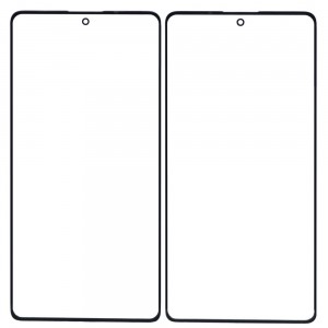 Replacement Front Glass For Xiaomi Redmi Note 13 Pro 5g Black By - Maxbhi Com