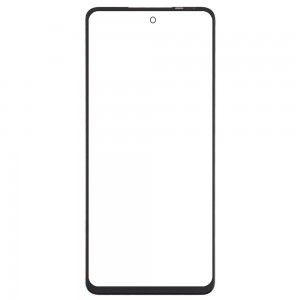 Replacement Front Glass For Infinix Smart 8 Global Black By - Maxbhi Com