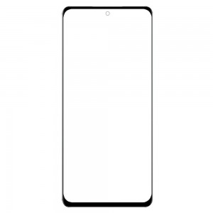 Replacement Front Glass For Realme Narzo 60x 5g Black By - Maxbhi Com