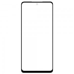 Replacement Front Glass For Itel P55 4g Black By - Maxbhi Com