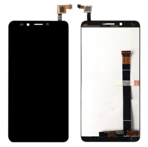 Lcd With Touch Screen For Alcatel A7 Xl Black By - Maxbhi Com