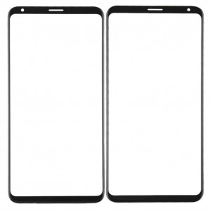Replacement Front Glass For Lg V30 Plus Black By - Maxbhi Com