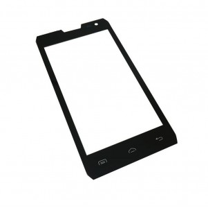 Replacement Front Glass For Doogee Dg700 Black By - Maxbhi.com
