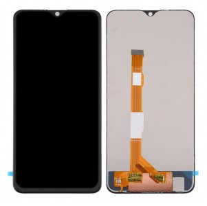 Lcd With Touch Screen For Vivo Y19 Black By - Maxbhi Com