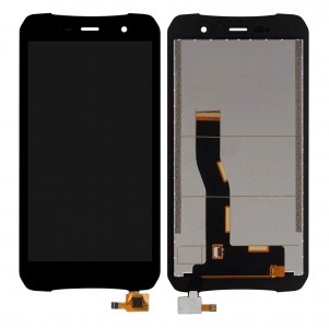 LCD with Touch Screen for Doogee S35 Black