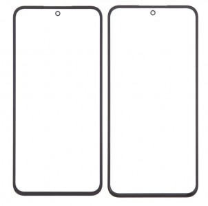 Replacement Front Glass For Samsung Galaxy A35 5g Black By - Maxbhi Com