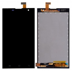 Lcd With Touch Screen For Vivo Y28 Black By - Maxbhi Com