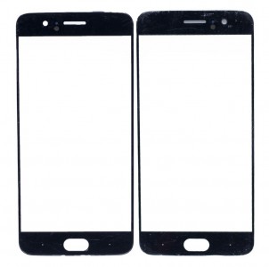 Replacement Front Glass For Oneplus 5 Black Slate By - Maxbhi Com