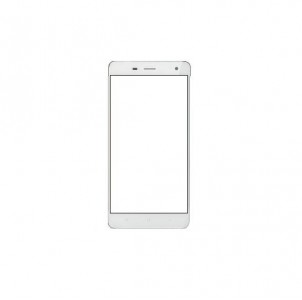 Replacement Front Glass For Doogee Dg850 White By - Maxbhi.com
