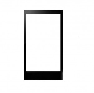 Replacement Front Glass For Lg Mini Gd880 White By - Maxbhi.com