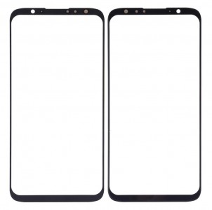 Replacement Front Glass For Meizu 16 Black By - Maxbhi Com