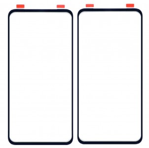 Replacement Front Glass For Oppo Reno2 Z Black By - Maxbhi Com