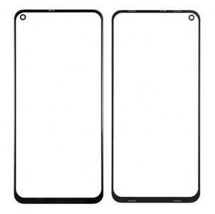 Replacement Front Glass For Xiaomi Redmi Note 9 5g Violet By - Maxbhi Com