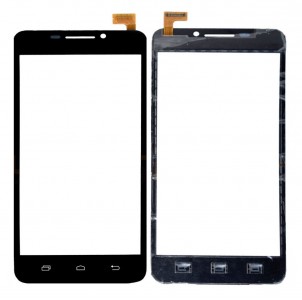 Touch Screen Digitizer For Intex Aqua I7 Black By - Maxbhi Com