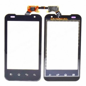 Touch Screen Digitizer For Lg Optimus 2x P999 Black By - Maxbhi Com