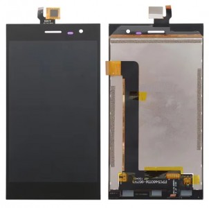 Lcd With Touch Screen For Leagoo Lead 1 Black By - Maxbhi Com