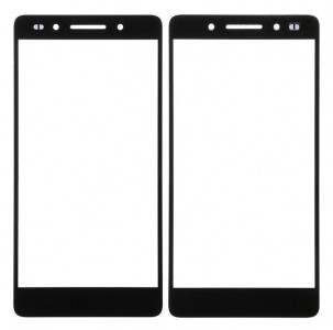 Replacement Front Glass For Huawei Honor 7 Black By - Maxbhi Com