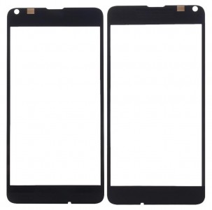 Replacement Front Glass For Microsoft Lumia 640 Lte Black By - Maxbhi Com