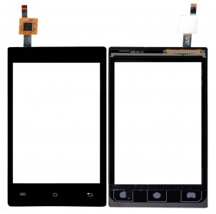 Touch Screen Digitizer For Lava B1 Black By - Maxbhi Com