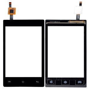 Touch Screen Digitizer For Lava B1 Black By - Maxbhi Com