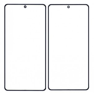 Replacement Front Glass For Vivo Iqoo Neo 7 Black By - Maxbhi Com