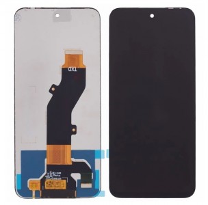 Lcd With Touch Screen For Tecno Spark 30c 5g Black By - Maxbhi Com