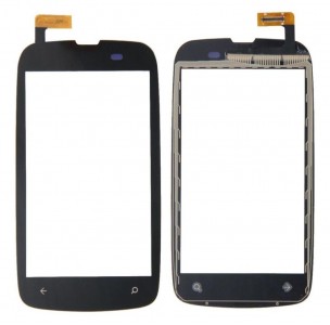 Touch Screen Digitizer For Nokia Lumia 610 Black By - Maxbhi Com