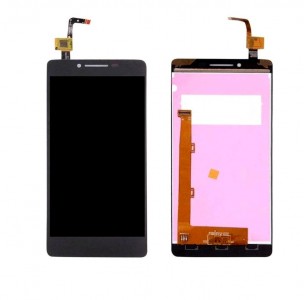 Lcd With Touch Screen For Lenovo A6010 Black By - Maxbhi Com