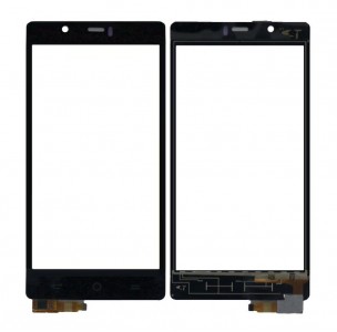 Touch Screen Digitizer For Lyf Water 10 Black By - Maxbhi Com