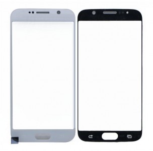Replacement Front Glass For Samsung Galaxy S6 Dual Sim 32gb White By - Maxbhi Com