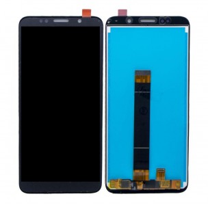 Lcd With Touch Screen For Huawei Y5 Prime 2018 Black By - Maxbhi Com