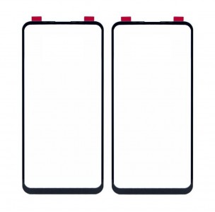 Replacement Front Glass For Infinix Hot 9 Black By - Maxbhi Com