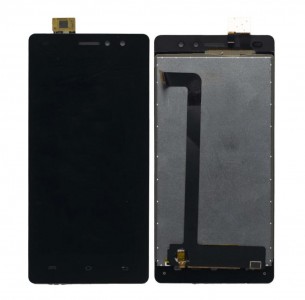 Lcd With Touch Screen For Lava A72 Blue By - Maxbhi Com