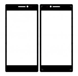 Replacement Front Glass For Lenovo Vibe X2 Pro Black By - Maxbhi Com