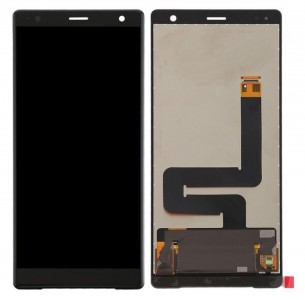 Lcd With Touch Screen For Sony Xperia Xz2 Black By - Maxbhi Com