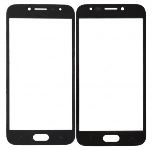 Replacement Front Glass For Samsung Galaxy J2 Pro 2018 Black By - Maxbhi Com