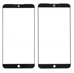 Replacement Front Glass For Meizu 15 Plus Black By - Maxbhi Com