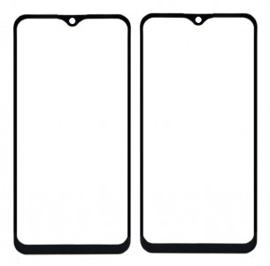 Replacement Front Glass For Vivo Y17 2019 Black By - Maxbhi Com