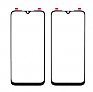 Replacement Front Glass For Xiaomi Redmi Note 8 Black By - Maxbhi Com