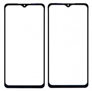 Replacement Front Glass For Samsung Galaxy M02 Blue By - Maxbhi Com