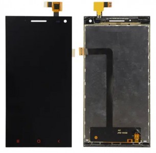 Lcd With Touch Screen For Elephone P2000c Black By - Maxbhi Com