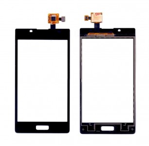Touch Screen Digitizer For Lg Optimus L7 P705 Black By - Maxbhi Com