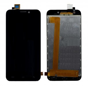 Lcd With Touch Screen For Karbonn Titanium S200hd Black By - Maxbhi Com