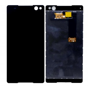 Lcd With Touch Screen For Sony Xperia C5 Ultra Dual Black By - Maxbhi Com