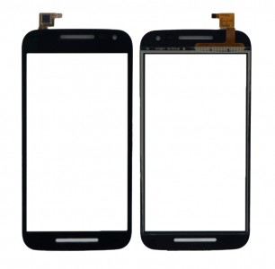 Touch Screen Digitizer For Motorola Moto G Dual Sim 3rd Gen Black By - Maxbhi Com