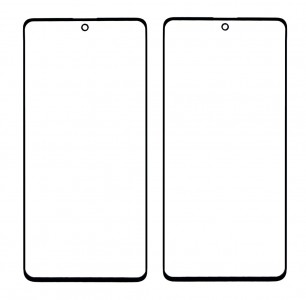 Replacement Front Glass For Samsung Galaxy A71 White By - Maxbhi Com