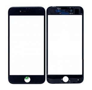 Replacement Front Glass For Apple Iphone Se 2020 Black By - Maxbhi Com