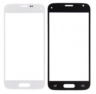 Replacement Front Glass For Samsung Galaxy S5 Mini White By - Maxbhi Com